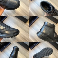 Cheap Prada High Top Shoes For Men #1042296 Replica Wholesale [$140.00 USD] [ITEM#1042296] on Replica Prada High Top Shoes