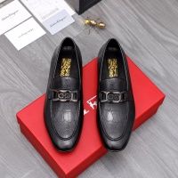 Cheap Salvatore Ferragamo Leather Shoes For Men #1042396 Replica Wholesale [$80.00 USD] [ITEM#1042396] on Replica Salvatore Ferragamo Leather Shoes