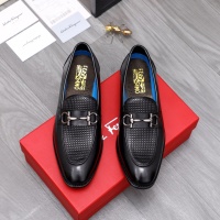 Cheap Salvatore Ferragamo Leather Shoes For Men #1042404 Replica Wholesale [$85.00 USD] [ITEM#1042404] on Replica Salvatore Ferragamo Leather Shoes