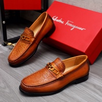 Salvatore Ferragamo Leather Shoes For Men #1042490