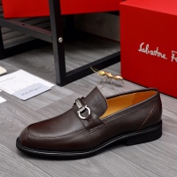Cheap Salvatore Ferragamo Leather Shoes For Men #1042493 Replica Wholesale [$82.00 USD] [ITEM#1042493] on Replica Salvatore Ferragamo Leather Shoes