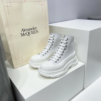 Cheap Alexander McQueen High Tops Shoes For Women #1042968 Replica Wholesale [$112.00 USD] [ITEM#1042968] on Replica Alexander McQueen High Tops Shoes
