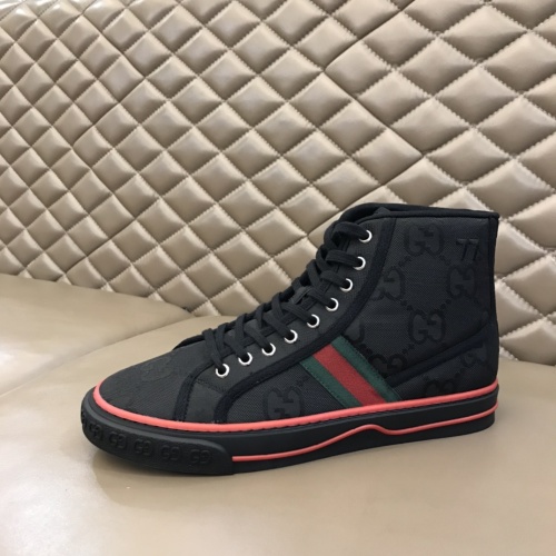 Cheap Gucci High Tops Shoes For Women #1043572 Replica Wholesale [$72.00 USD] [ITEM#1043572] on Replica Gucci High Tops Shoes