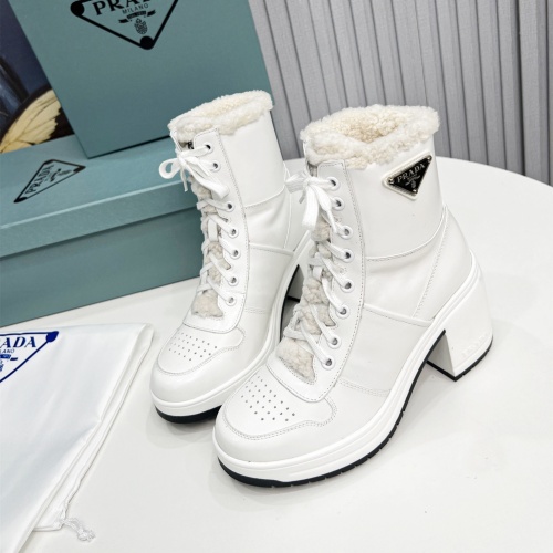 Cheap Prada Boots For Women #1043654 Replica Wholesale [$160.00 USD] [ITEM#1043654] on Replica Prada Boots