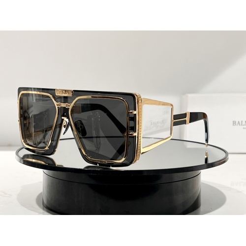 Cheap Balmain AAA Quality Sunglasses #1043979 Replica Wholesale [$72.00 USD] [ITEM#1043979] on Replica Balmain AAA Quality Sunglasses