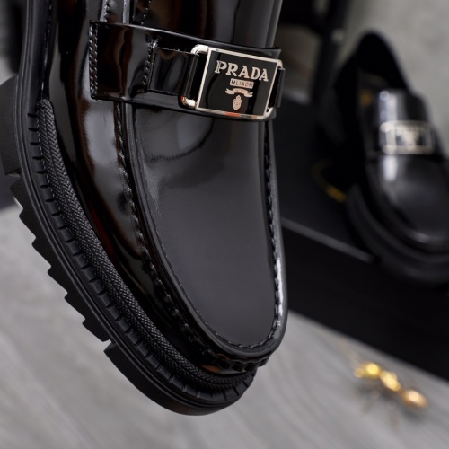 Cheap Prada Leather Shoes For Men #1044168 Replica Wholesale [$85.00 USD] [ITEM#1044168] on Replica Prada Leather Shoes