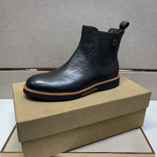 Cheap Salvatore Ferragamo Boots For Men #1044358 Replica Wholesale [$160.00 USD] [ITEM#1044358] on Replica Salvatore Ferragamo Boots