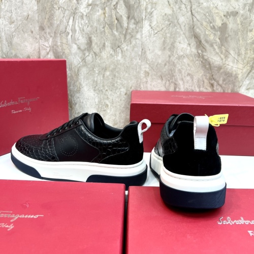 Cheap Salvatore Ferragamo Casual Shoes For Men #1044366 Replica Wholesale [$128.00 USD] [ITEM#1044366] on Replica Salvatore Ferragamo Casual Shoes