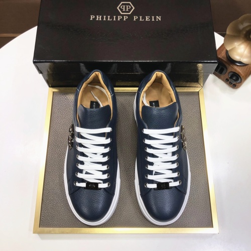 Cheap Philipp Plein Shoes For Men #1044378 Replica Wholesale [$102.00 USD] [ITEM#1044378] on Replica Philipp Plein PP Casual Shoes