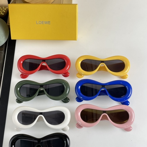 Cheap LOEWE AAA Quality Sunglasses #1044571 Replica Wholesale [$52.00 USD] [ITEM#1044571] on Replica LOEWE AAA Quality Sunglasses