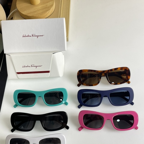 Cheap Salvatore Ferragamo AAA Quality Sunglasses #1044799 Replica Wholesale [$60.00 USD] [ITEM#1044799] on Replica Salvatore Ferragamo AAA Quality Sunglasses
