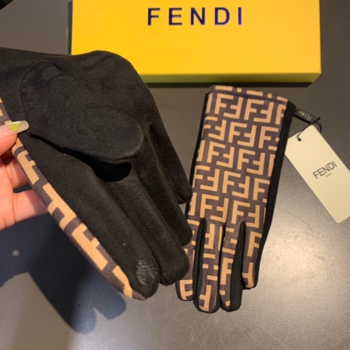 Cheap Fendi Gloves #1044861 Replica Wholesale [$34.00 USD] [ITEM#1044861] on Replica Fendi Gloves