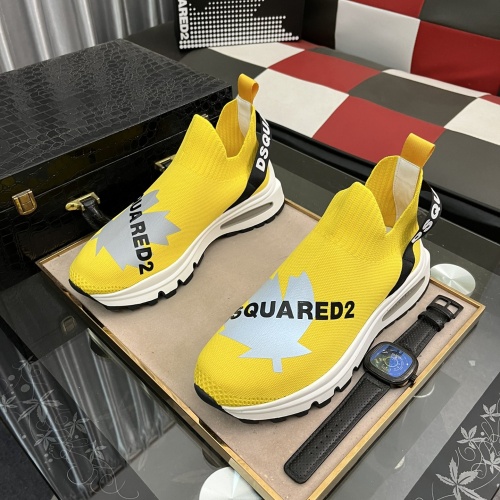 Cheap Dsquared Casual Shoes For Men #1044907 Replica Wholesale [$80.00 USD] [ITEM#1044907] on Replica Dsquared Casual Shoes