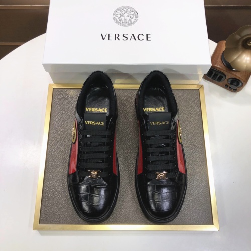 Cheap Versace Casual Shoes For Men #1045102 Replica Wholesale [$80.00 USD] [ITEM#1045102] on Replica Versace Casual Shoes