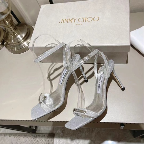 Cheap Jimmy Choo Sandals For Women #1045305 Replica Wholesale [$98.00 USD] [ITEM#1045305] on Replica Jimmy Choo Sandals