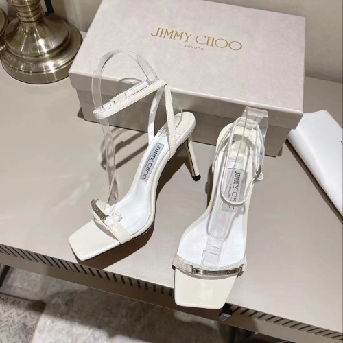 Cheap Jimmy Choo Sandals For Women #1045307 Replica Wholesale [$98.00 USD] [ITEM#1045307] on Replica Jimmy Choo Sandals