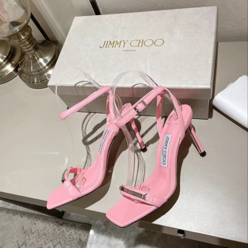 Cheap Jimmy Choo Sandals For Women #1045308 Replica Wholesale [$98.00 USD] [ITEM#1045308] on Replica Jimmy Choo Sandals