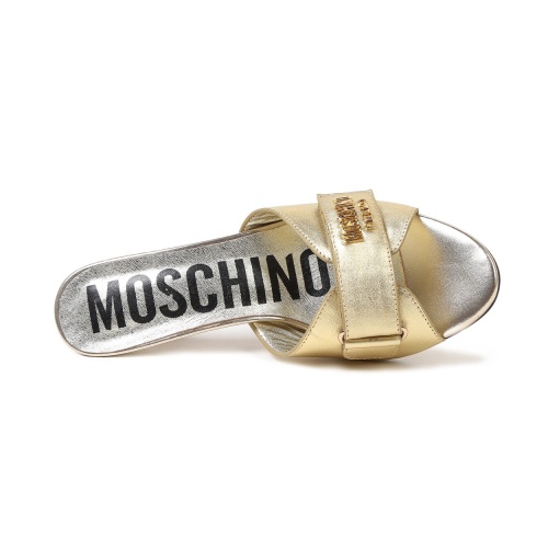 Cheap Moschino Slippers For Women #1045417 Replica Wholesale [$88.00 USD] [ITEM#1045417] on Replica Moschino Slippers