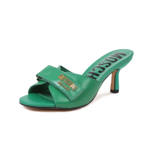 Cheap Moschino Slippers For Women #1045421 Replica Wholesale [$88.00 USD] [ITEM#1045421] on Replica Moschino Slippers