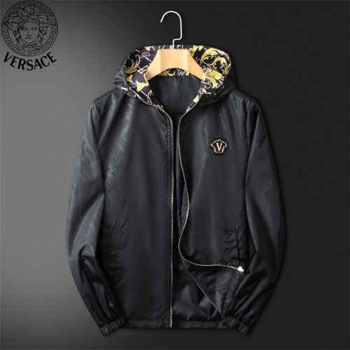 Cheap Versace Jackets Long Sleeved For Men #1045522 Replica Wholesale [$72.00 USD] [ITEM#1045522] on Replica Versace Jackets