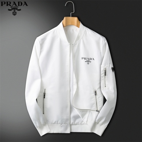 Cheap Prada New Jackets Long Sleeved For Men #1045523 Replica Wholesale [$72.00 USD] [ITEM#1045523] on Replica Prada Jackets