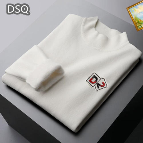 Cheap Dsquared Sweaters Long Sleeved For Men #1045665 Replica Wholesale [$48.00 USD] [ITEM#1045665] on Replica Dsquared Sweaters