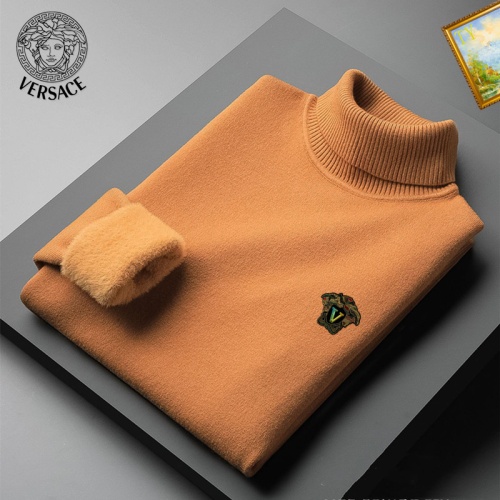 Cheap Versace Sweaters Long Sleeved For Men #1045715 Replica Wholesale [$48.00 USD] [ITEM#1045715] on Replica Versace Sweaters