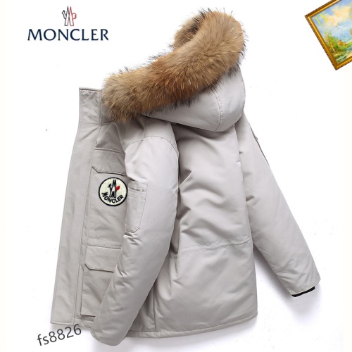 Cheap Moncler Down Feather Coat Long Sleeved For Men #1045767 Replica Wholesale [$82.00 USD] [ITEM#1045767] on Replica Moncler Down Feather Coat