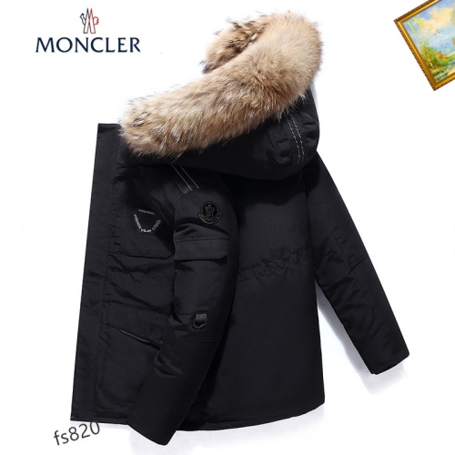 Cheap Moncler Down Feather Coat Long Sleeved For Men #1045772 Replica Wholesale [$82.00 USD] [ITEM#1045772] on Replica Moncler Down Feather Coat