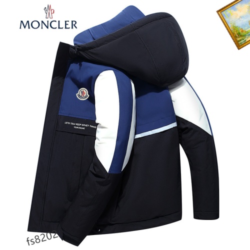 Cheap Moncler Down Feather Coat Long Sleeved For Men #1045775 Replica Wholesale [$82.00 USD] [ITEM#1045775] on Replica Moncler Down Feather Coat