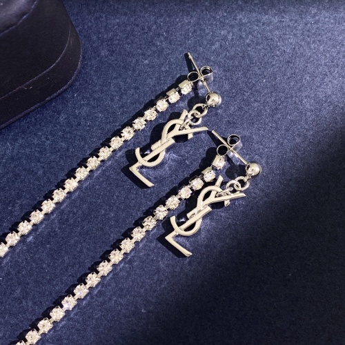 Cheap Yves Saint Laurent YSL Earrings For Women #1045809 Replica Wholesale [$32.00 USD] [ITEM#1045809] on Replica Yves Saint Laurent YSL Earrings