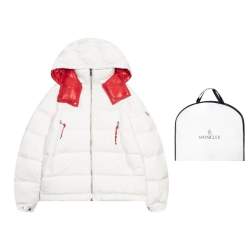 Cheap Moncler Down Feather Coat Long Sleeved For Unisex #1046064 Replica Wholesale [$232.00 USD] [ITEM#1046064] on Replica Moncler Down Feather Coat