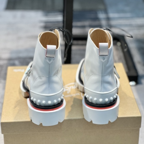 Cheap Christian Louboutin Boots For Men #1046100 Replica Wholesale [$128.00 USD] [ITEM#1046100] on Replica Christian Louboutin Boots