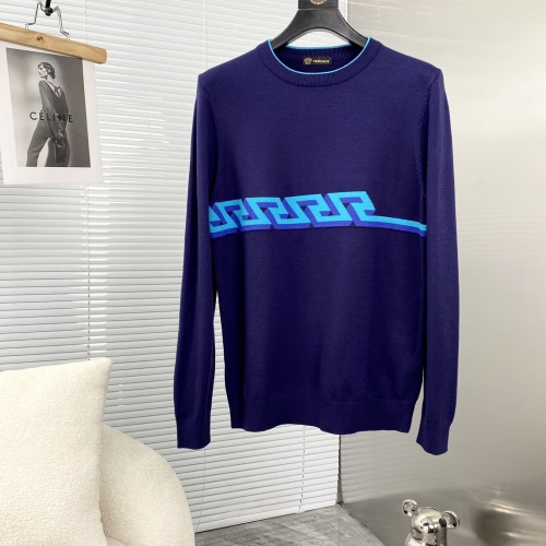 Cheap Versace Sweaters Long Sleeved For Unisex #1046507 Replica Wholesale [$64.00 USD] [ITEM#1046507] on Replica Versace Sweaters