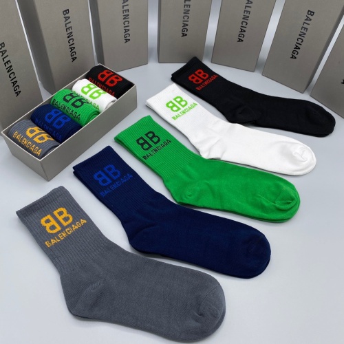 Cheap Balenciaga Socks #1046848 Replica Wholesale [$29.00 USD] [ITEM#1046848] on Replica Balenciaga Socks