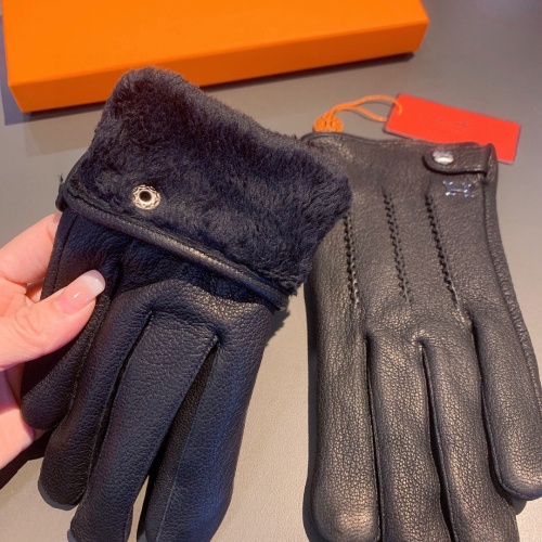 Cheap Hermes Gloves For Men #1046973 Replica Wholesale [$56.00 USD] [ITEM#1046973] on Replica Hermes Gloves