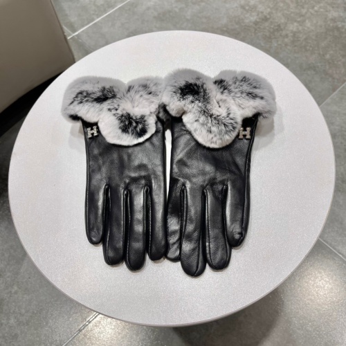 Cheap Hermes Gloves For Women #1046976 Replica Wholesale [$52.00 USD] [ITEM#1046976] on Replica Hermes Gloves