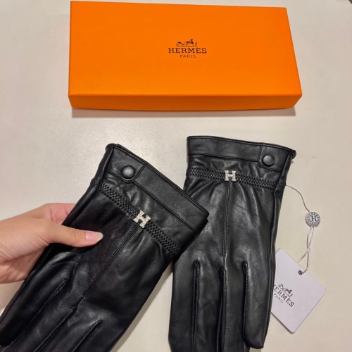Cheap Hermes Gloves For Men #1046978 Replica Wholesale [$52.00 USD] [ITEM#1046978] on Replica Hermes Gloves