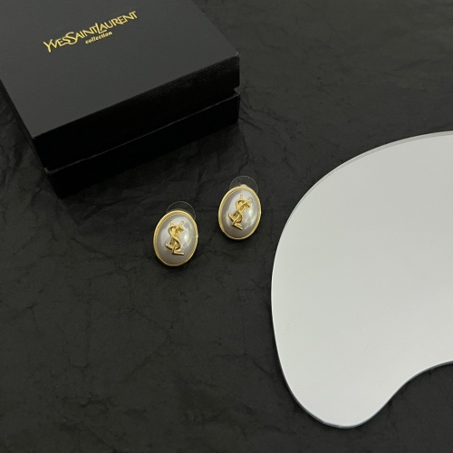 Cheap Yves Saint Laurent YSL Earrings For Women #1047004 Replica Wholesale [$25.00 USD] [ITEM#1047004] on Replica Yves Saint Laurent YSL Earrings