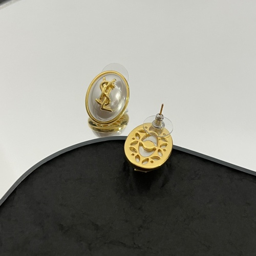 Cheap Yves Saint Laurent YSL Earrings For Women #1047004 Replica Wholesale [$25.00 USD] [ITEM#1047004] on Replica Yves Saint Laurent YSL Earrings