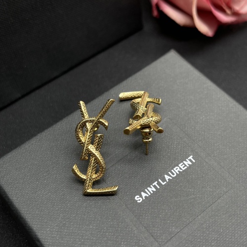 Cheap Yves Saint Laurent YSL Earrings For Women #1047091 Replica Wholesale [$27.00 USD] [ITEM#1047091] on Replica Yves Saint Laurent YSL Earrings