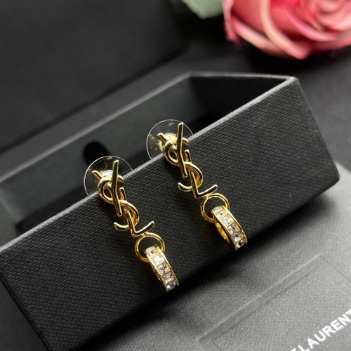 Cheap Yves Saint Laurent YSL Earrings For Women #1047093 Replica Wholesale [$27.00 USD] [ITEM#1047093] on Replica Yves Saint Laurent YSL Earrings