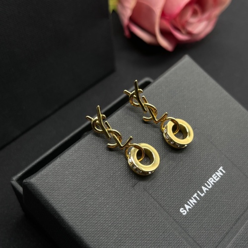 Cheap Yves Saint Laurent YSL Earrings For Women #1047093 Replica Wholesale [$27.00 USD] [ITEM#1047093] on Replica Yves Saint Laurent YSL Earrings