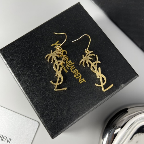 Cheap Yves Saint Laurent YSL Earrings For Women #1047100 Replica Wholesale [$34.00 USD] [ITEM#1047100] on Replica Yves Saint Laurent YSL Earrings
