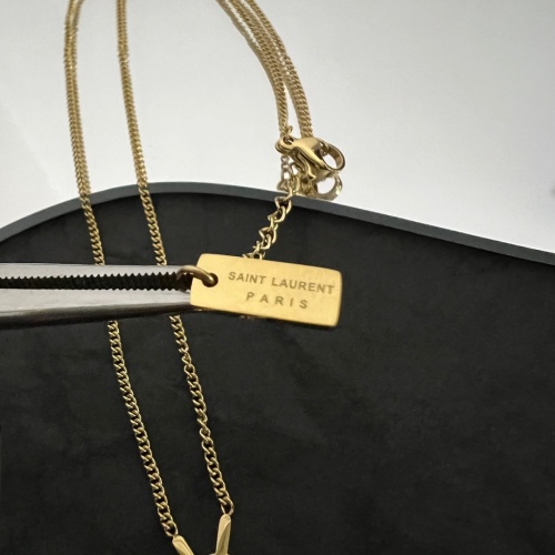 Cheap Yves Saint Laurent YSL Necklace #1047196 Replica Wholesale [$29.00 USD] [ITEM#1047196] on Replica Yves Saint Laurent YSL Necklaces