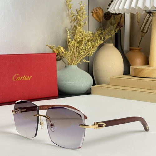 Cheap Cartier AAA Quality Sunglassess #1047463 Replica Wholesale [$56.00 USD] [ITEM#1047463] on Replica Cartier AAA Quality Sunglassess