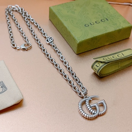 Cheap Gucci Necklace #1047585 Replica Wholesale [$52.00 USD] [ITEM#1047585] on Replica Gucci Necklaces