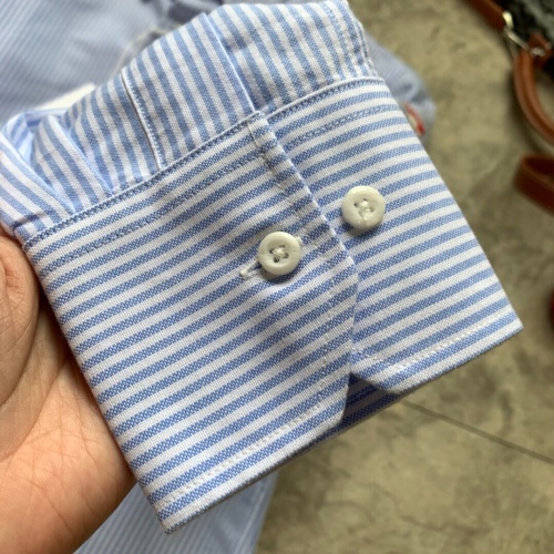 Cheap Thom Browne TB Shirts Long Sleeved For Men #1048424 Replica Wholesale [$52.00 USD] [ITEM#1048424] on Replica Thom Browne TB Shirts