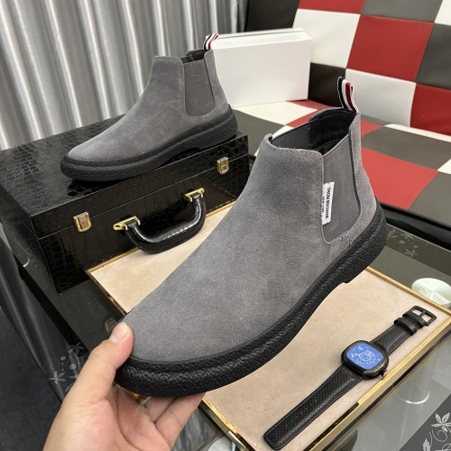 Cheap Thom Browne TB Casual Shoes For Men #1048567 Replica Wholesale [$80.00 USD] [ITEM#1048567] on Replica Thom Browne TB Casual Shoes
