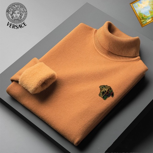 Cheap Versace Sweaters Long Sleeved For Men #1048825 Replica Wholesale [$48.00 USD] [ITEM#1048825] on Replica Versace Sweaters